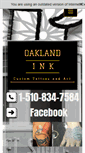 Mobile Screenshot of oaklandink.com